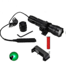 (Green Light) 2025 501b Outdoor Tactical Red/green/white Light Bright Led Hunting Flashlight Torcha
