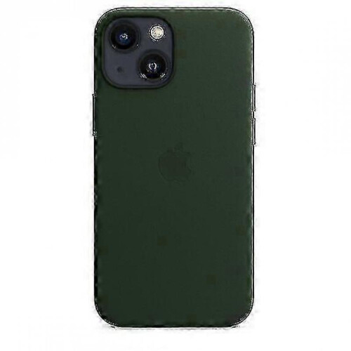 (Sequoia Green) Leather Phone Case For Iphone 13 Mini Leather Case With Magsafe