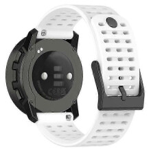 (White) Sport Strap Compatible For Suunto Vertical / 9 Peak Pro / 9 Peak / 5 Peak , 22mm Silicone Watch Bands