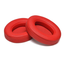 1 Pair Sheepskin Ear Pads Compatible with Beats Studio 2.0 Red