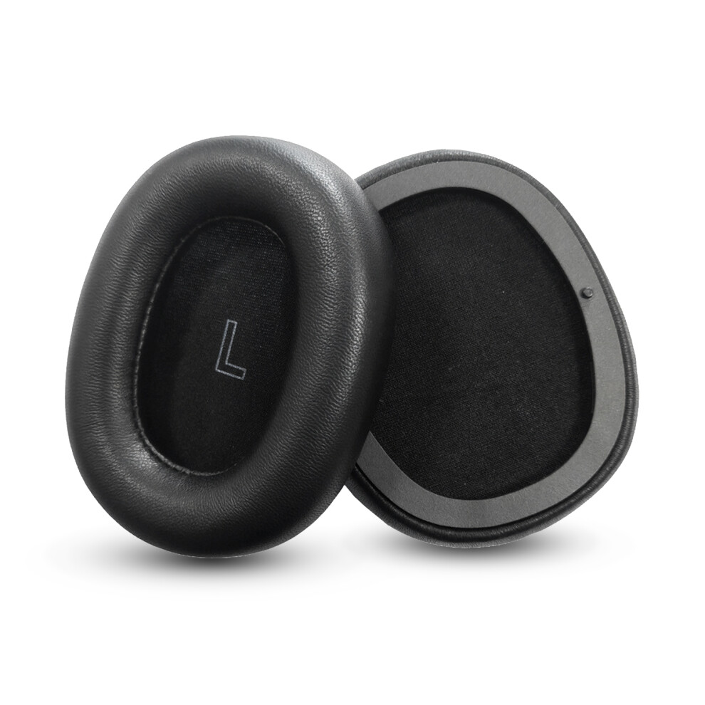 Inf Black Ear Pads For B&O Beoplay H95 Sheepskin Leather 1 Pair