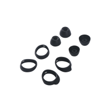 Pachet de 8 tampoane pentru urechi pentru Samsung SM-R170 Galaxy Buds Black