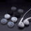 Replacement silicone earbud tips for 15-16 mm earphones 10-pair White 4