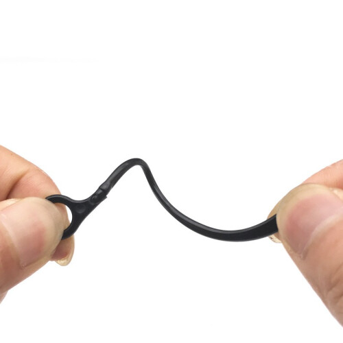 Cârlige pentru urechi pentru căști wireless Bluetooth 6/7/8/9 mm Black 2