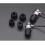 Replacement memory foam earbud tips for 4.7-5.5 mm earphones small 3-pair Black 5