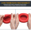 1 Pair Sheepskin Ear Pads Compatible with Beats Studio 2.0 Red 4