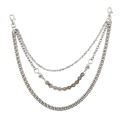 1Set Jeans Taille Kette In Silber Für Gebrauch