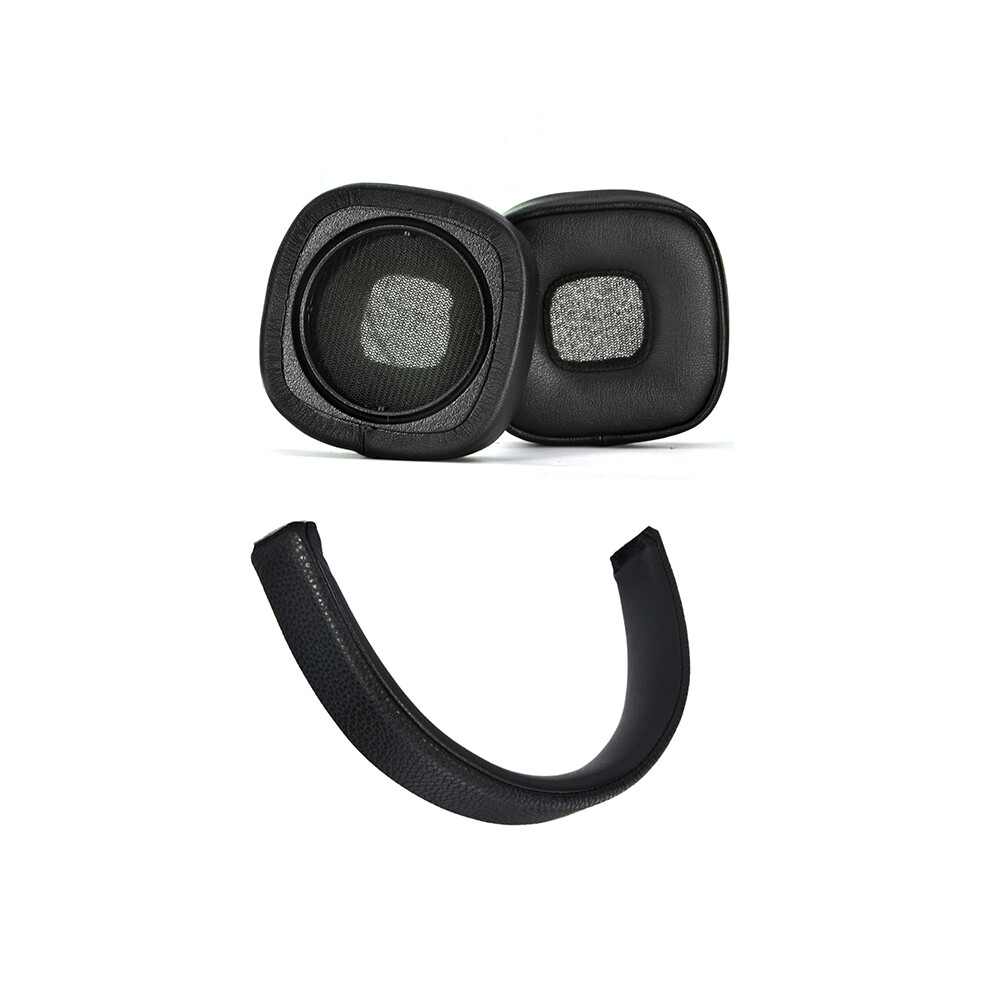 Replacement Ear Pads And Headband Cover For Marshall Major V/5 Headphones Black 7314280894376