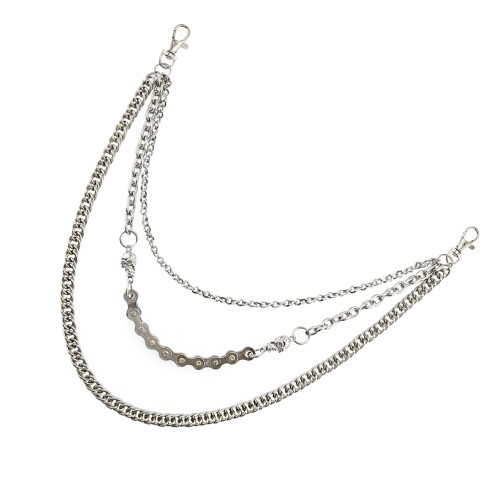 1Set Jeans Taille Kette In Silber Für Gebrauch 2