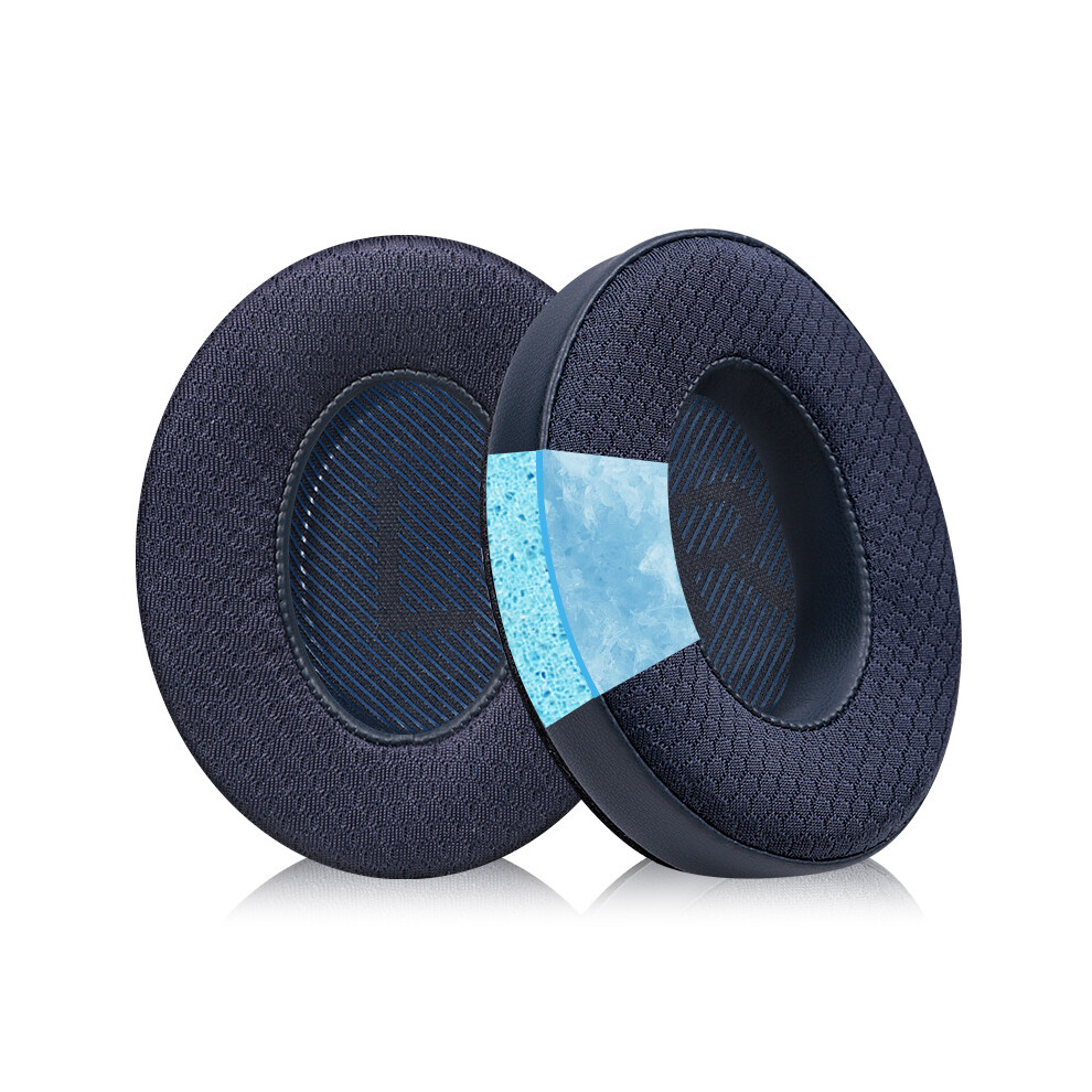 Cooling Gel Ear Pads For Bose Qc35 Headphones Blue 7314280936571