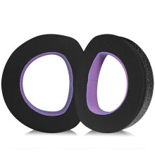 Ersatzohrpolster für Sennheiser HD800 Kopfhörer - Schwarz/Lila