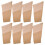20 Blumenhüllen Verpackungsbeutel Geschenkpapier Khaki 4