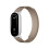 Lederarmband für Xiaomi Band 8/9 - Magnetisch Brown 4