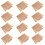 20 Blumenhüllen Verpackungsbeutel Geschenkpapier Khaki 3