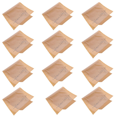 20 Blumenhüllen Verpackungsbeutel Geschenkpapier Khaki 2