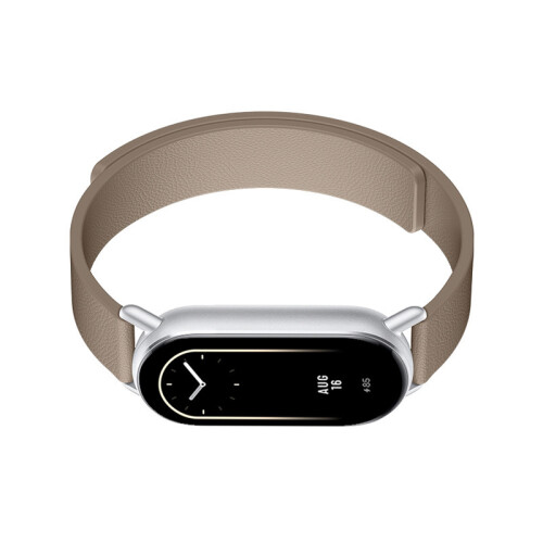 Lederarmband für Xiaomi Band 8/9 - Magnetisch Brown 2