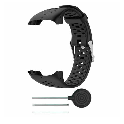 Polar M400 / M430 armband silikon Black 1