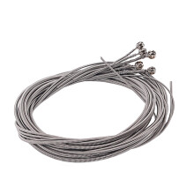 5 Silber Bassgitarrensaiten Zubehör