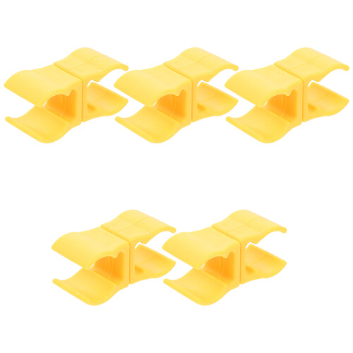 Fussball Türverbinder Clip Orange 5 Stück