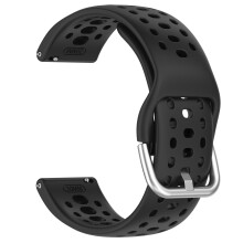 Amazfit Active 2 Armband - Atmungsaktiver Silikon Sport Ersatz Black