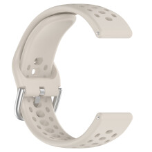 Amazfit Active 2 Armband - Atmungsaktiver Silikon Sport Ersatz Beige