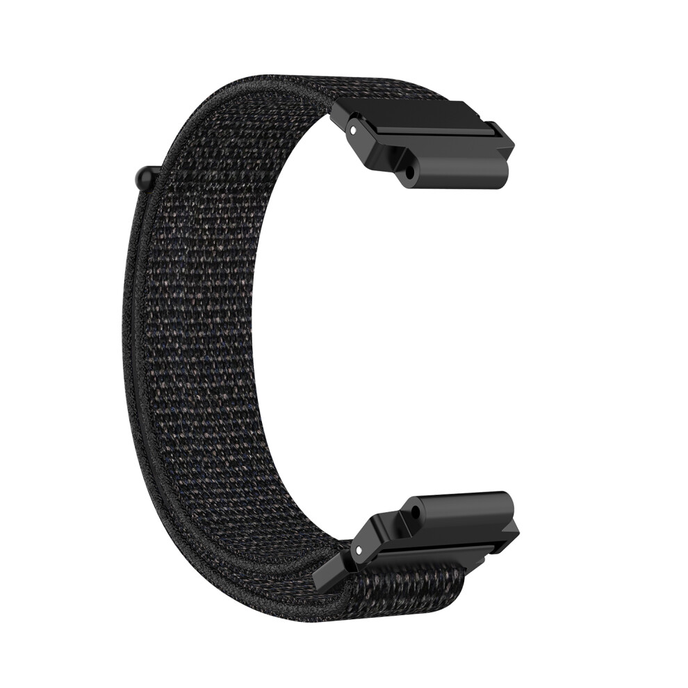 Compatible With Garmin Forerunner 220/230/235/620/630/735Xt Bracelet Nylon Black 7314280153541