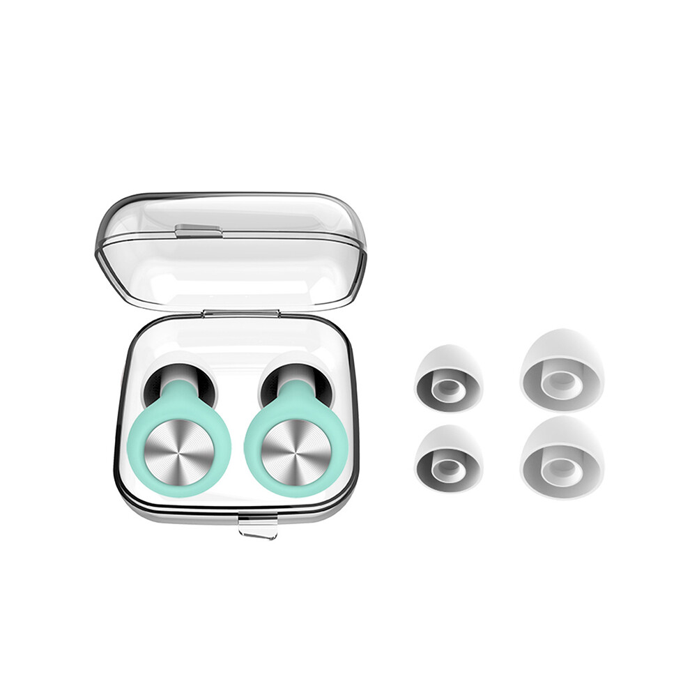Soft Silicone Noise Reduction Earplugs With Ear Caps Tree 7314280589258