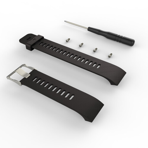 Quickfit Armband für Garmin Forerunner 30/35/Approach S10 Schwarz 1