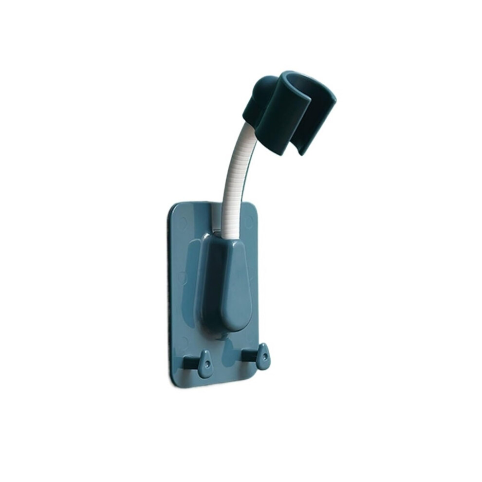 Silicone Shower Head Holder Detachable Wall Mounted Suction Cup For Handheld Shower Heads Blue 9016109361363