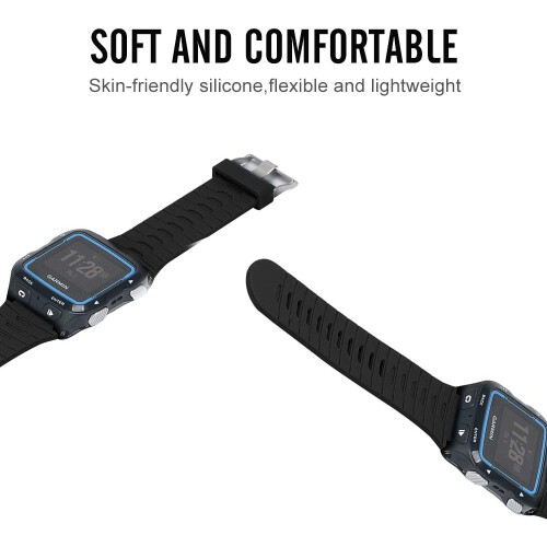 Garmin forerunner 920XT armband siliconen zwart 2