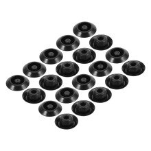 Expansionsschraube Schwarz 20 Stk 0,71x0,71x0,3 Zoll
