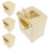 Outdoor Bird Breeding Box Plastic Khaki 4pcs 10