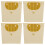 Outdoor Bird Breeding Box Plastic Khaki 4pcs 7