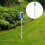2 Solar-Gartenmarker Reflektierende Einfahrt-Sperrleuchte 2
