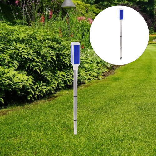 2 Solar-Gartenmarker Reflektierende Einfahrt-Sperrleuchte 1