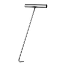 Heavy Duty Zilveren T-Type Manhole Lifter En Roll Up Door Tool