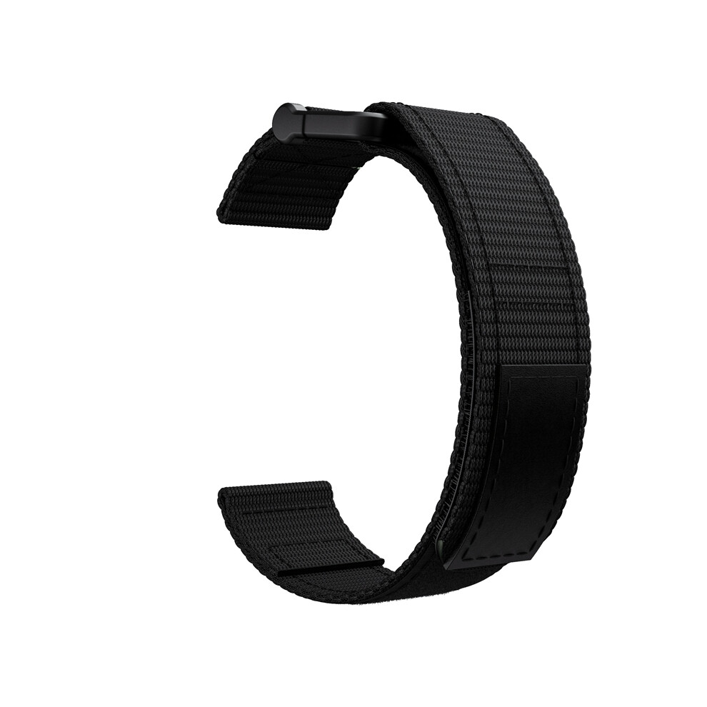 Watch Band Compatible With Garmin Fenix 6X/5X/3 26 Mm Nylon Black 7314280170449