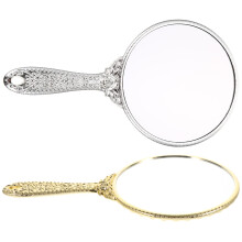 2 . Kleiner Handspiegel Mit Für Make-Up Einfaches Design
