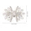 Bow Dekorative Accessoires 4,60x3,10x0,30 Cm Silber 2