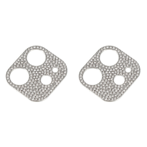 2 Flash Diamond Objektivfolie 3D Metall 2