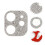 2 Flash Diamond Objektivfolie 3D Metall 9