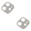 2 Flash Diamond Objektivfolie 3D Metall 7
