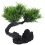 2 Pcs Sushi Plate Decorations Home Artificial Tree Restaurant Bonsai 1