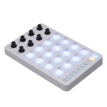 MIDI Keyboard Controller, Small Practical USB MIDI Keyboard with