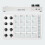 MIDI Keyboard Controller, Small Practical USB MIDI Keyboard with 7
