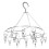 Dish Flower Trockengestell 35X30X30 Cm Silber 7