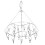 Dish Flower Trockengestell 35X30X30 Cm Silber 4