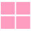 4Stk. Tischsets Essplatz-Set Rosa 1