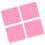 4Stk. Tischsets Essplatz-Set Rosa 11