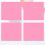 4Stk. Tischsets Essplatz-Set Rosa 8